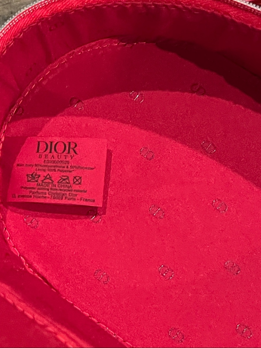 DIOR Beauty Case Patent Red - Picture 8 of 17